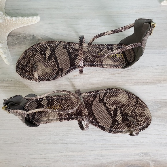 New! Liliana Snake Toe Ring Sandal - Picture 5 of 5